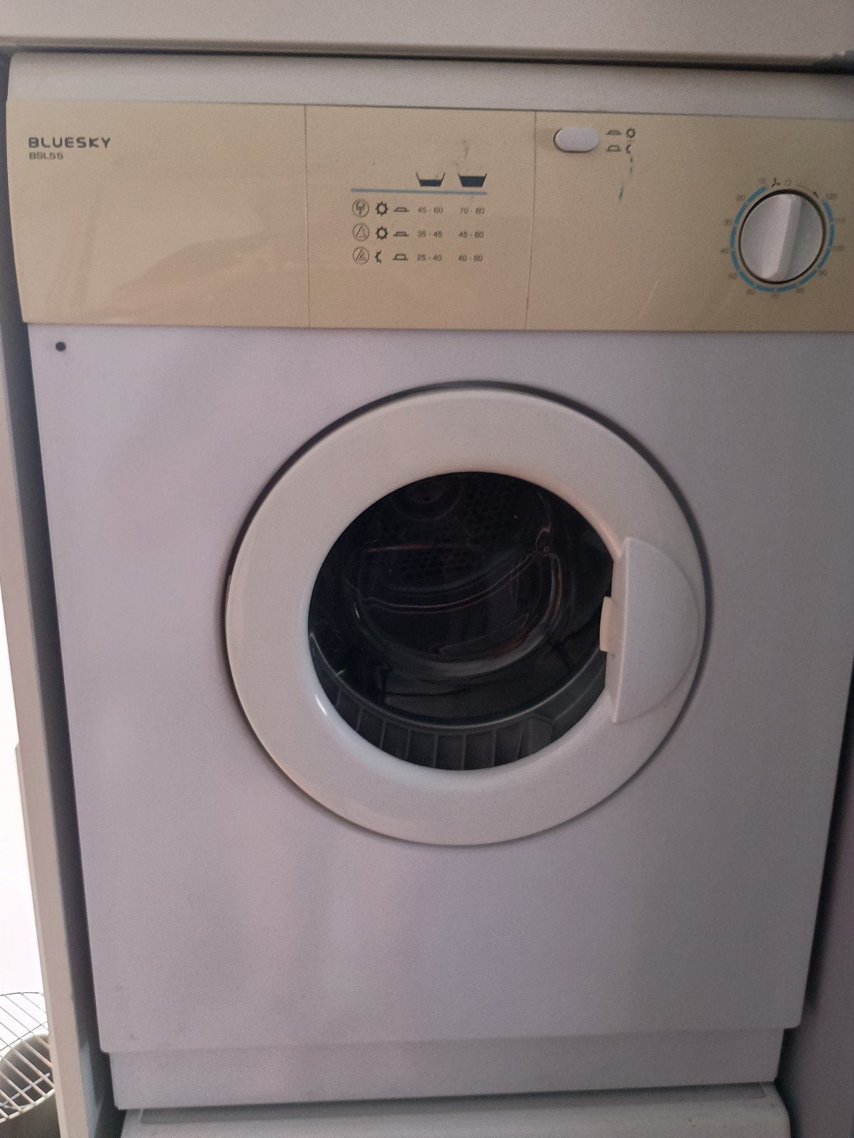 Blue Sky droogkast met afvoer naar buiten, Elektronische apparatuur, Droogkasten, Ophalen