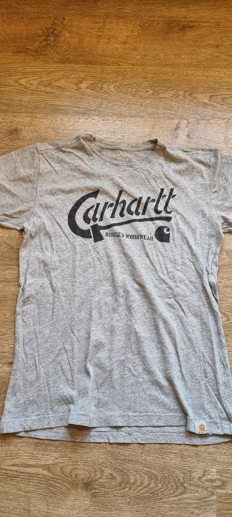 grijze t-shirt Carhartt maat smal - medium, Kleding | Heren, Maat 48/50 (M), Carhartt, Ophalen of Verzenden, Grijs