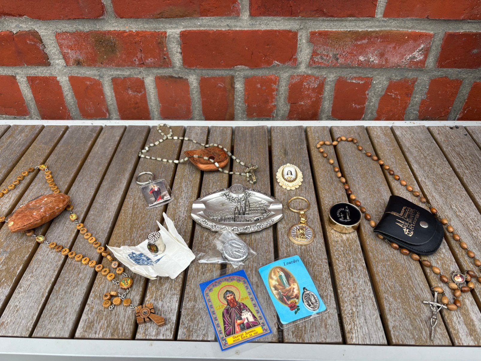 Lot artikels uit lourdes, Ophalen of Verzenden
