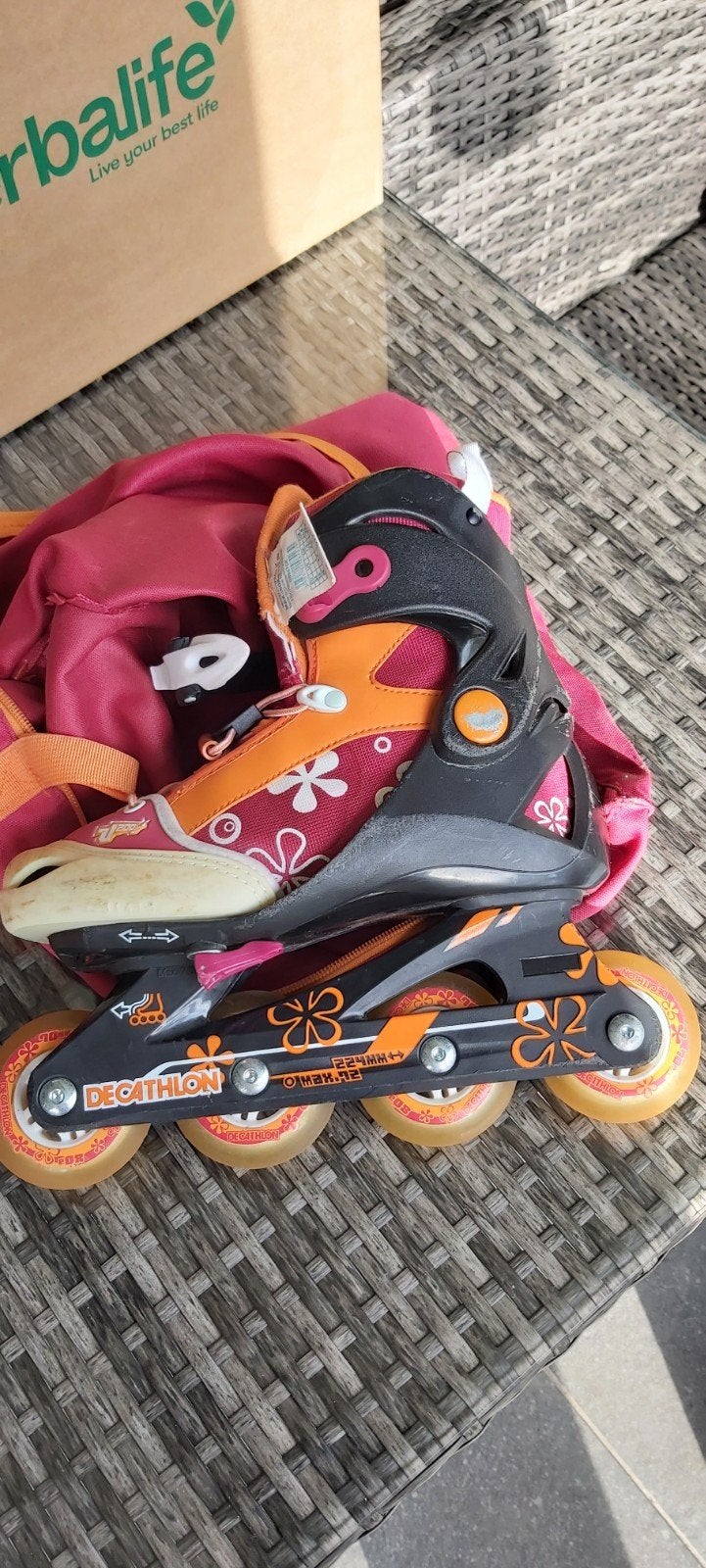 Rolschaatsen verstelbaar maat 34 tot 36, Ophalen, Verstelbaar