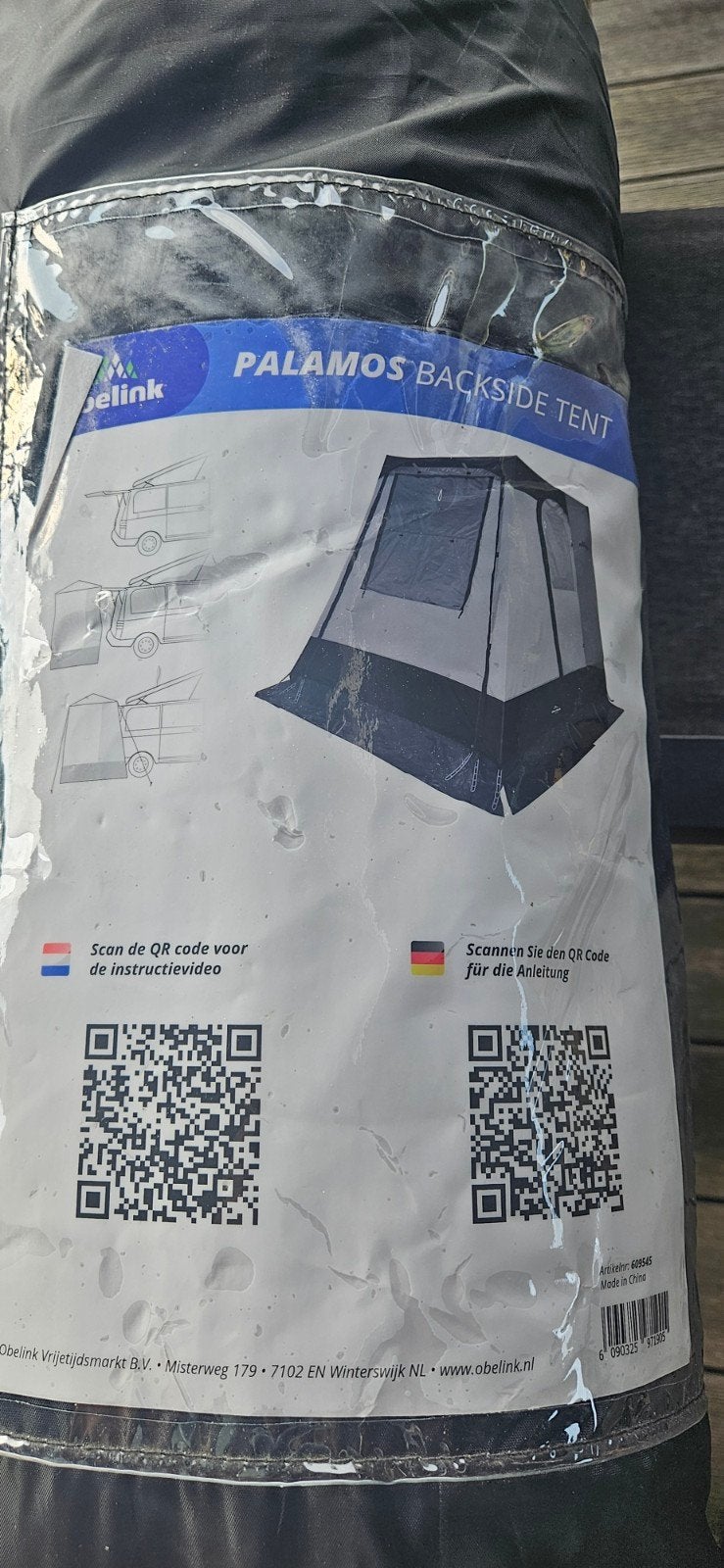 Achterkleptent Obelink Palamos, Enlèvement