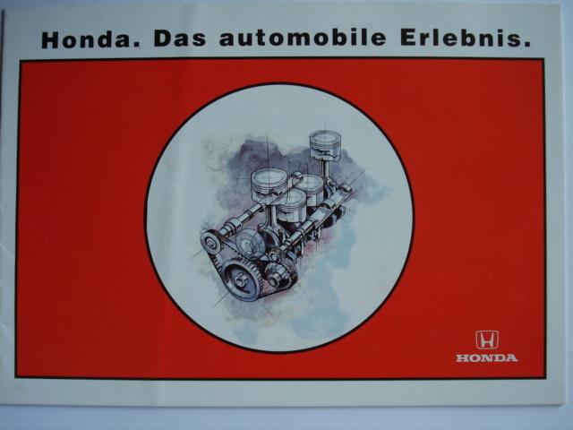 Honda Programm 1995 Brochure Catalogue Prospekt NSX CRX Prel, Verzenden, Gelezen, Honda