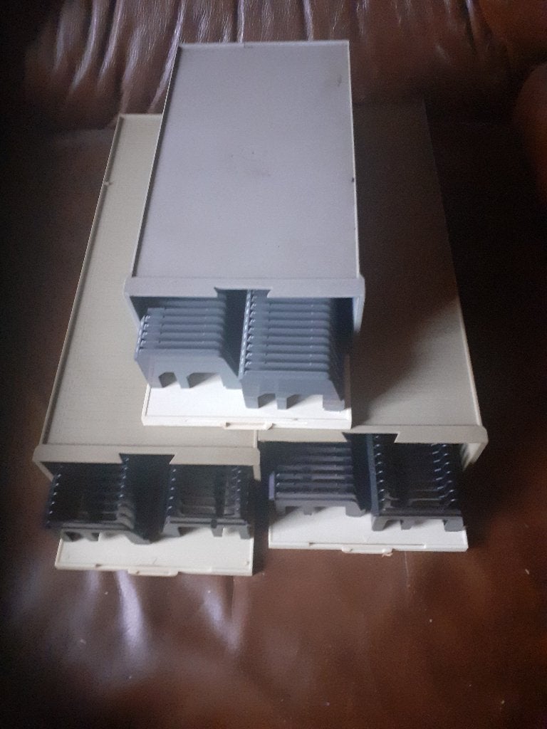 3 opbergdozen met laders voor dia's, TV, Hi-fi & Vidéo, Enlèvement ou Envoi