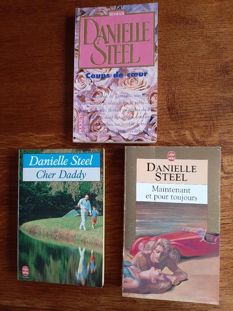 3 Titres de Danielle Steel. Lot 5 €ou 2 € pièce, Enlèvement ou Envoi, Comme neuf, Danielle Steel.