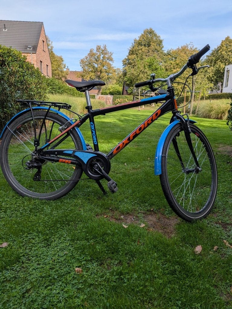 Kinderfiets 26 inch jongens, Fietsen en Brommers, Gebruikt, Velgrem, Versnellingen, Oxford