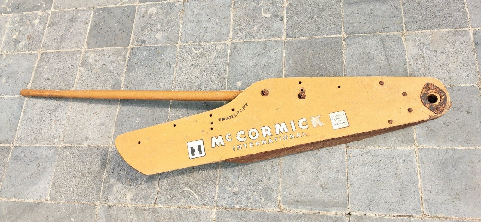 onderdeel dorsmachine MC CORMICK, Ophalen, Gebruikt, Gebruiksvoorwerp
