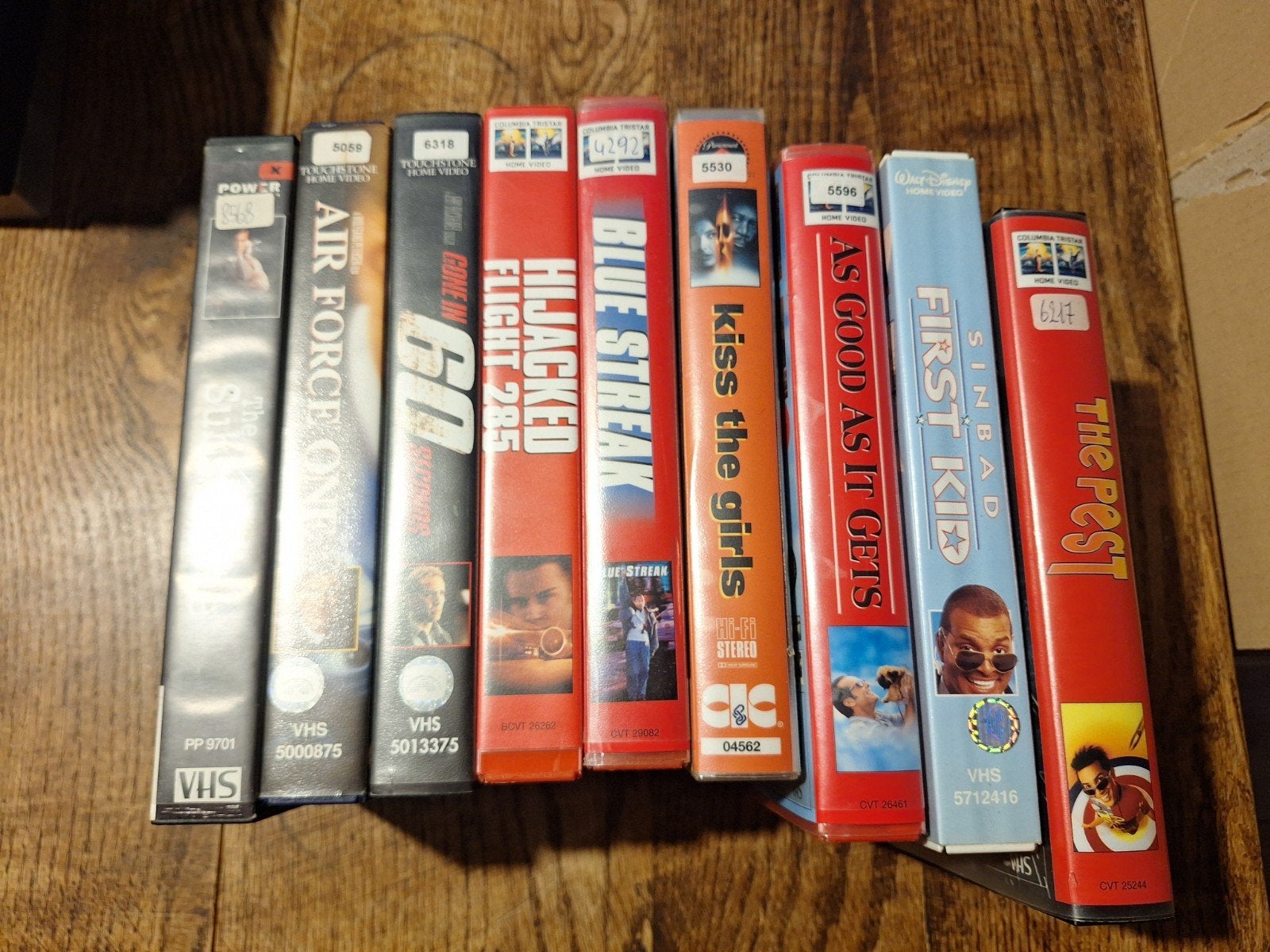 vhs films van uit de videotheek, Cd's en Dvd's, Ophalen, VHS