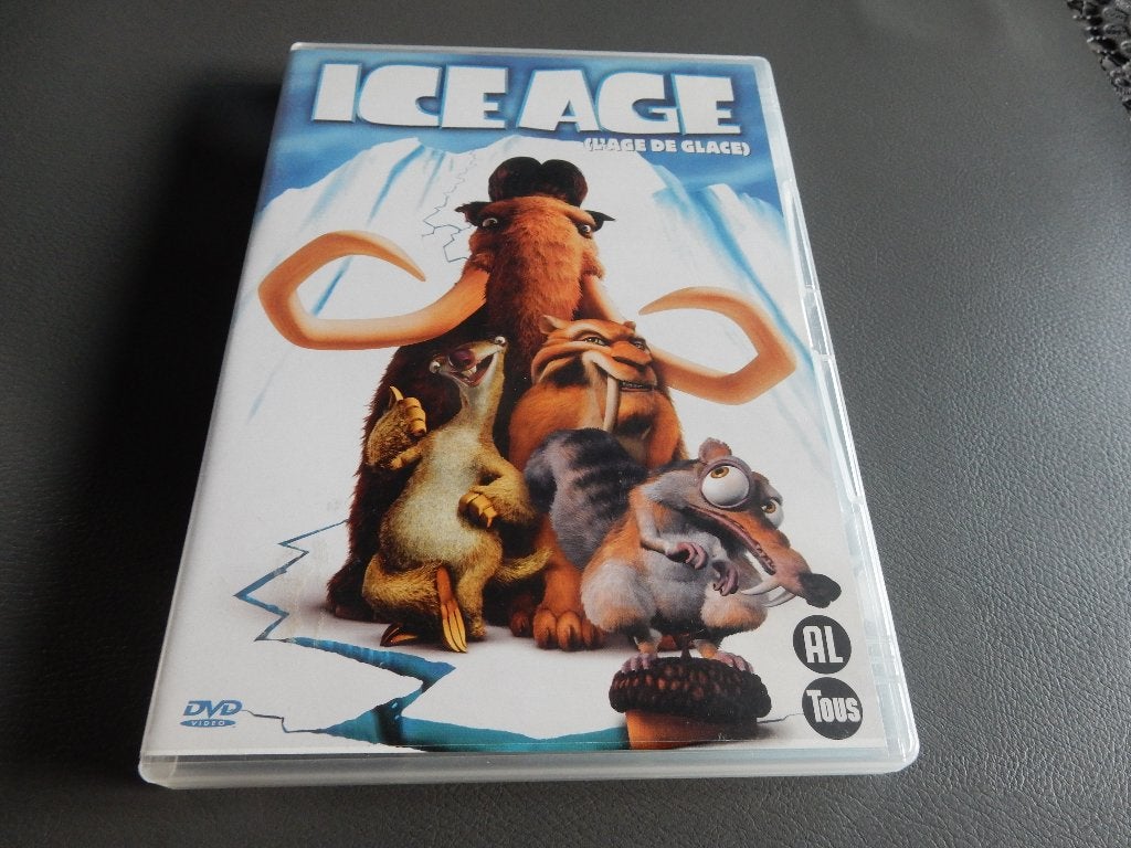 nr.965 - Dvd: ice age- tekenfilm, Tekenfilm, Alle leeftijden, Nederlands, Nederlands