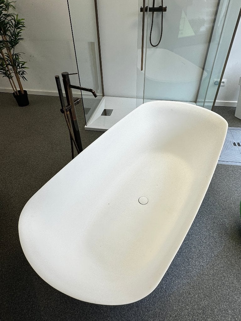 Vrijstaand bad en douche incl. kraanwerk, Doe-het-zelf en Bouw, Sanitair, Ophalen, Nieuw, Glas, Overige typen