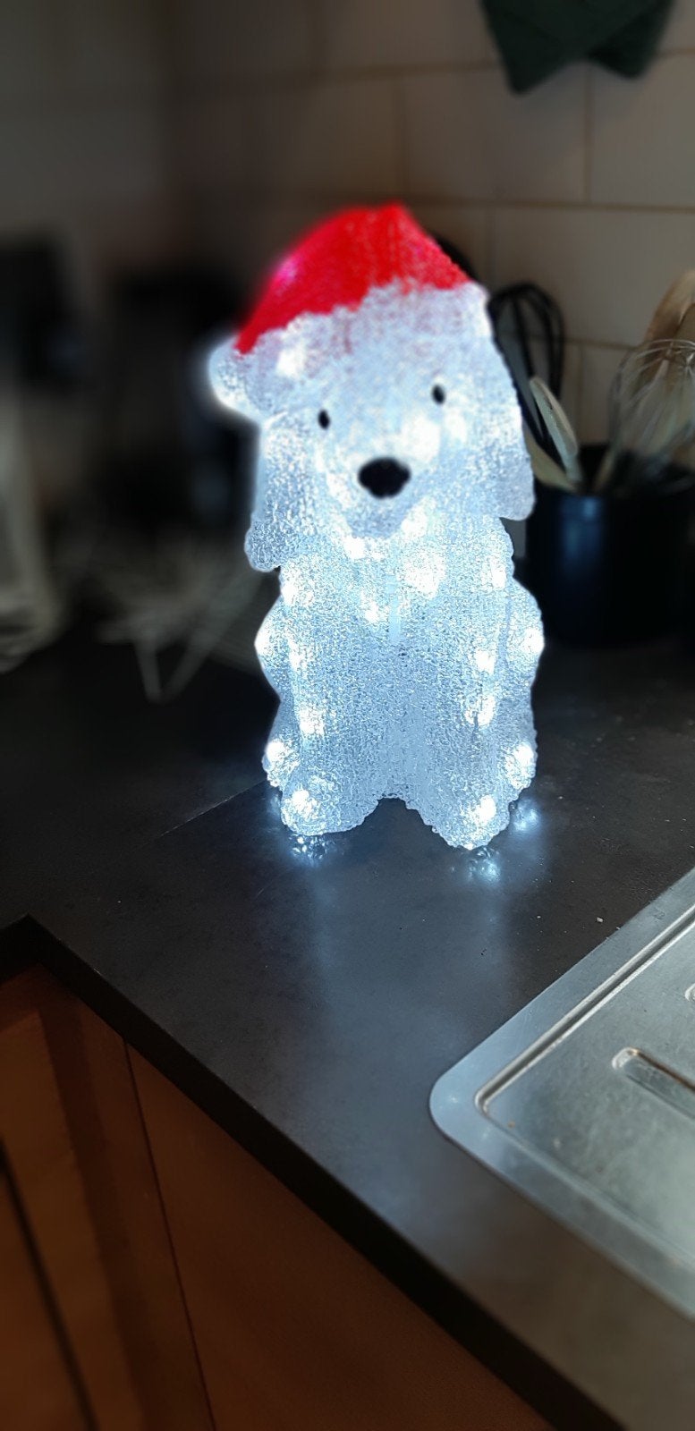 kerstverlichting, Ophalen