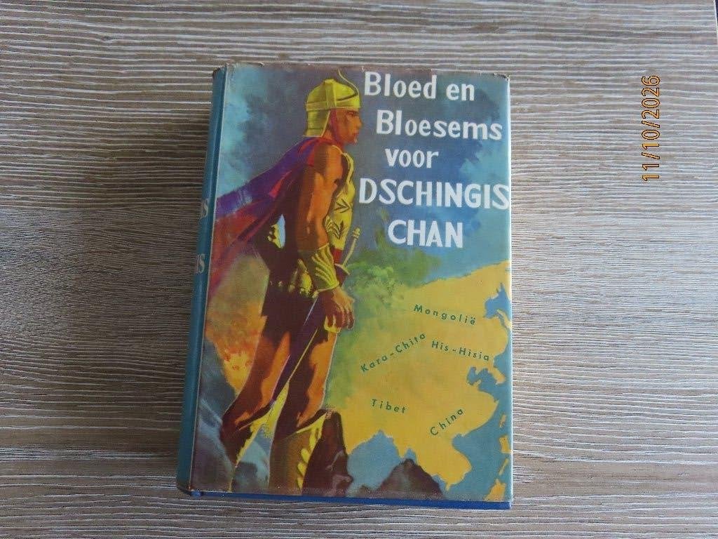 Boek - Bloed en Bloesems voor Dschingis Chan - C.C. Bergius, Livres, Enlèvement ou Envoi, Utilisé, Bergius C.C.