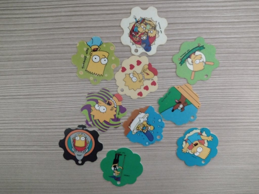 Flippo's The Simpsons, Collections, Enlèvement