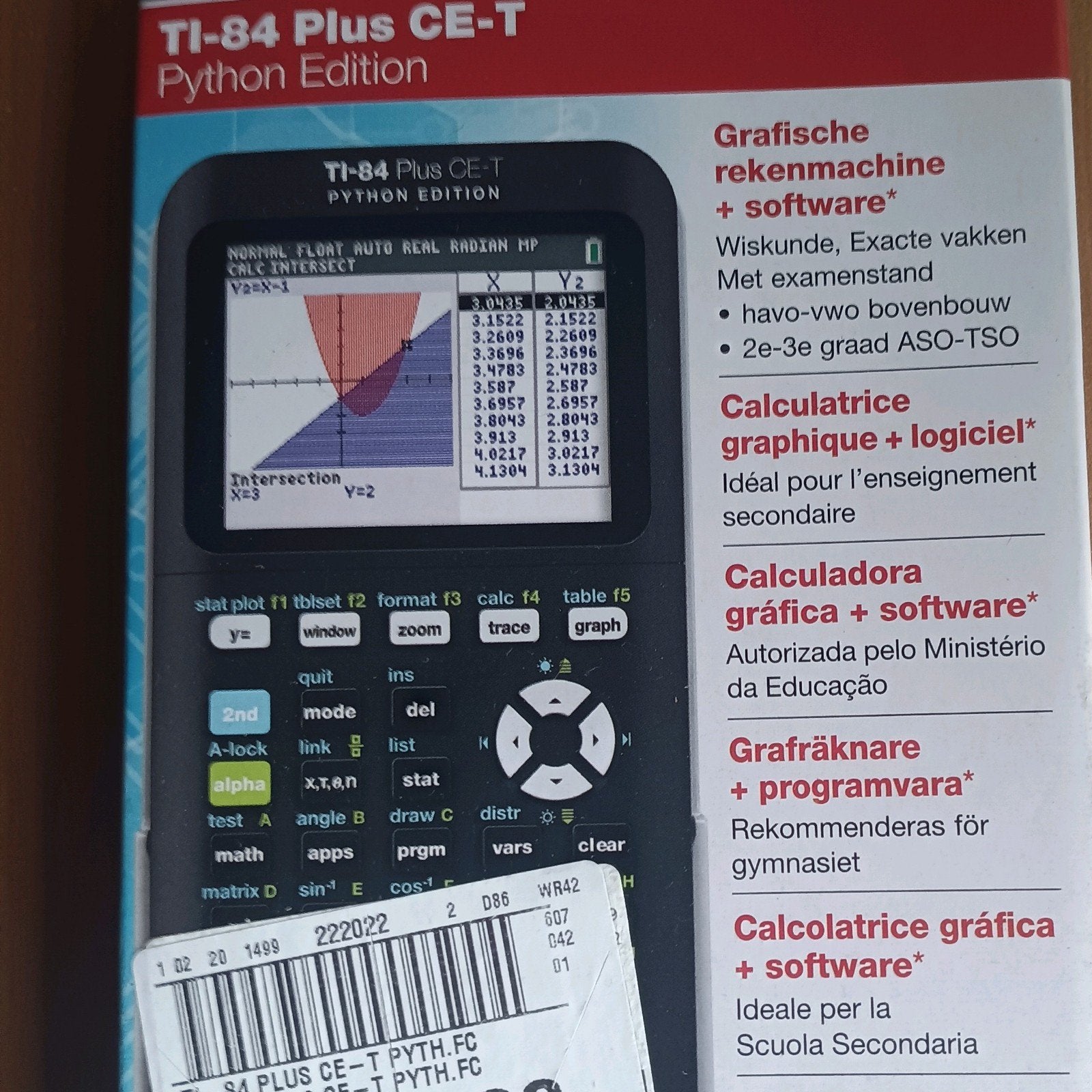 TI84 phyton edition, Divers, Calculatrices, Enlèvement ou Envoi