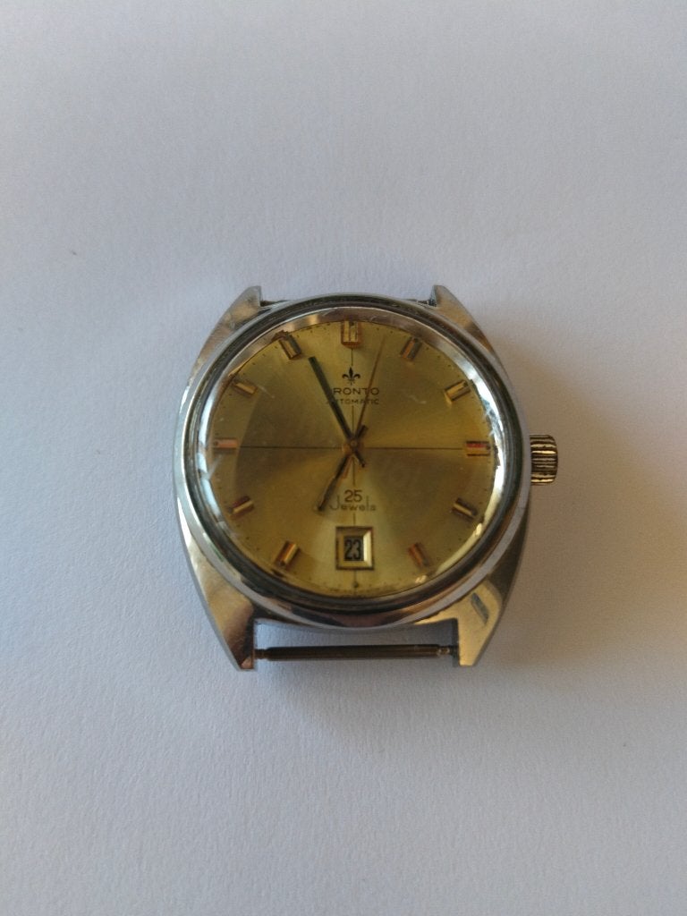 Pronto Automatique, Montre-bracelet, Autres marques, Enlèvement ou Envoi, Cuir
