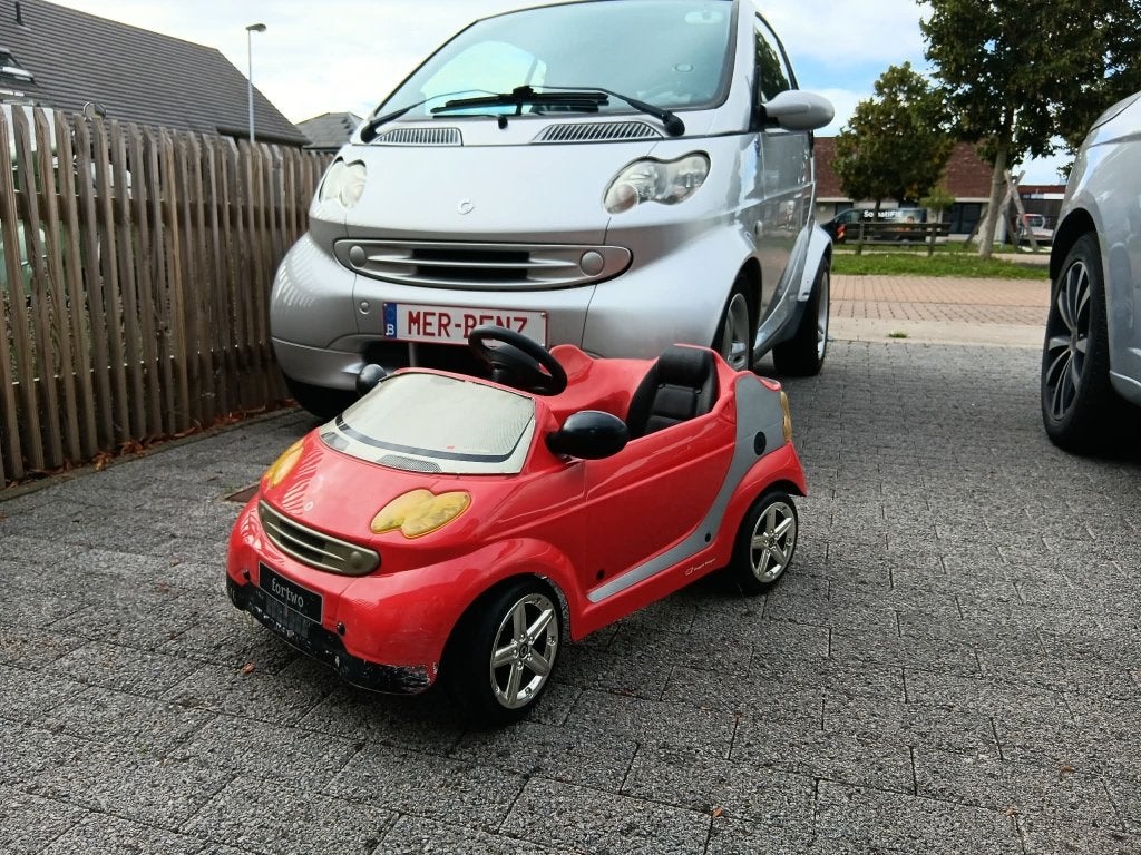 Trapauto Smart 450 (eerste model) ZELDZAAM, Ophalen, Gebruikt, 1:5 t/m 1:8, Auto