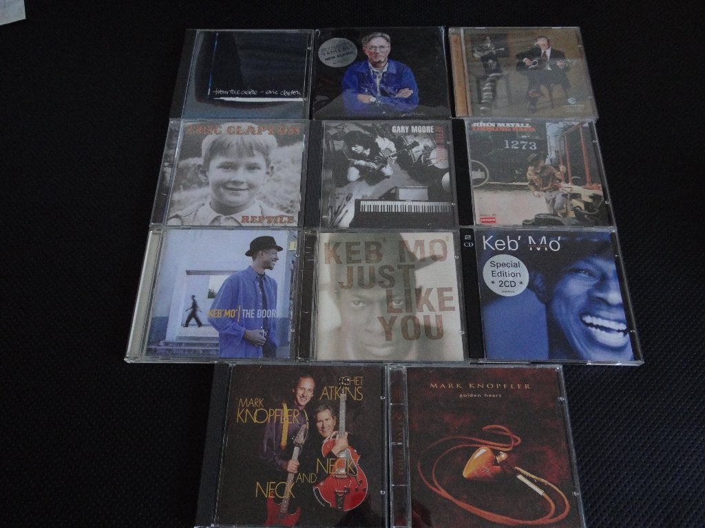 Lot  11 CD's BLUES. Clapton, Keb' Mo', Mayall,Etc...., Enlèvement ou Envoi, Utilisé, Blues, Album