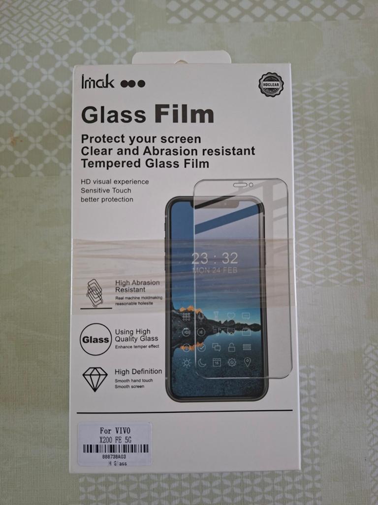 Screenprotector Vivo x 200, Télécoms, Enlèvement, Neuf, Autres modèles, Protecteur d'écran