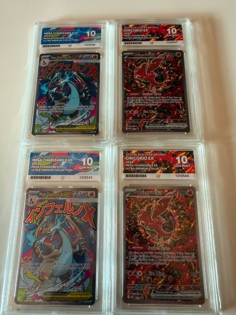 ACE/PSA slabs, Ophalen, Nieuw, Meerdere kaarten