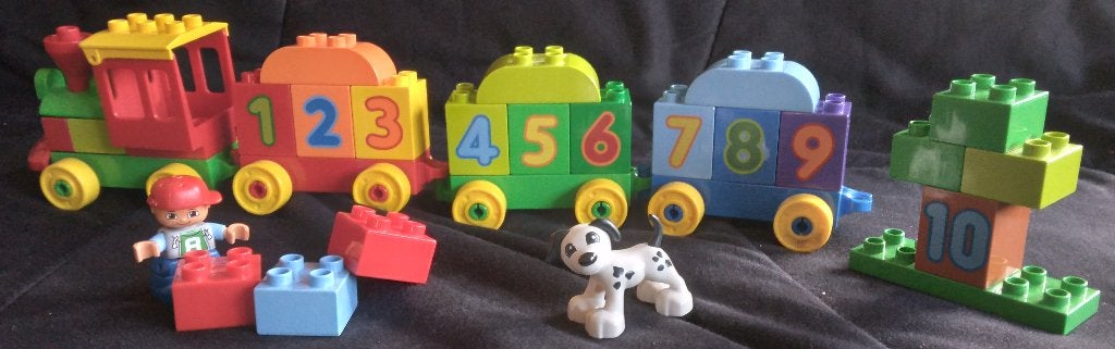 Number Train - Duplo #10558 (2013), Enfants & Bébés, Complet, Ensemble complet, Comme neuf, Enlèvement