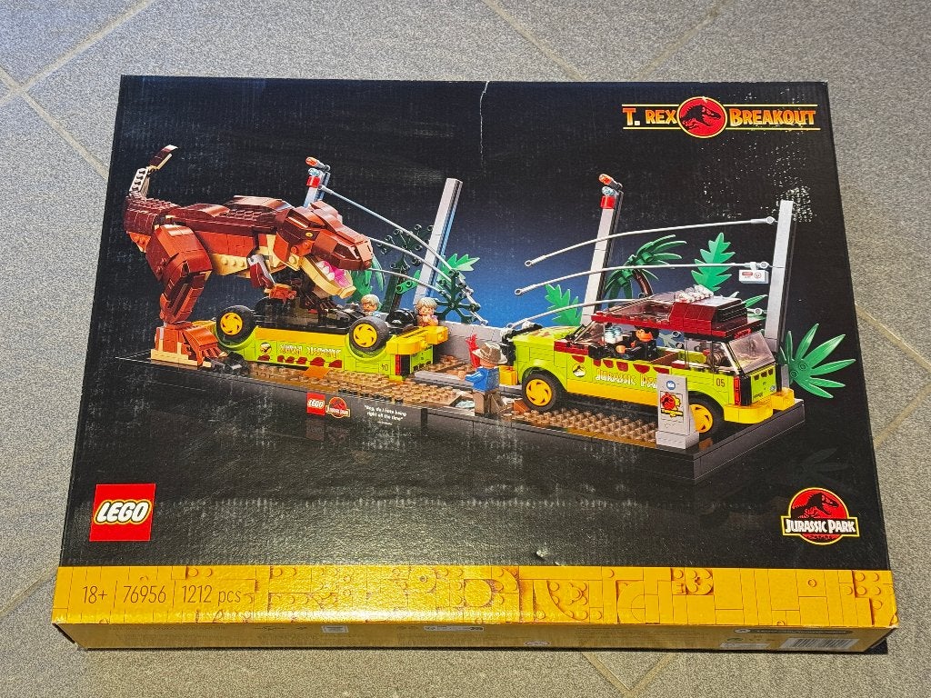 LEGO 76956 JURASSIC PARK T. rex Breakout NIEUW VERZEGELD, Kinderen en Baby's, Speelgoed | Duplo en Lego, Jurassic World, Overige typen