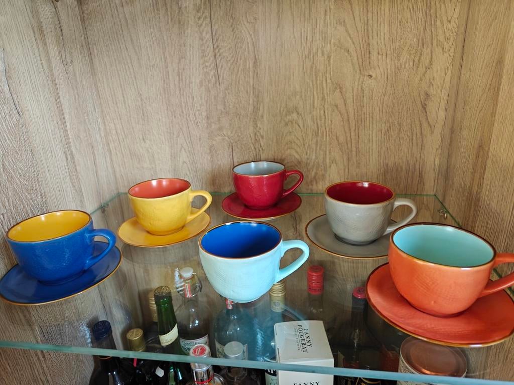 Italiaans koffie service, Antiquités & Art, Antiquités | Porcelaine, Enlèvement