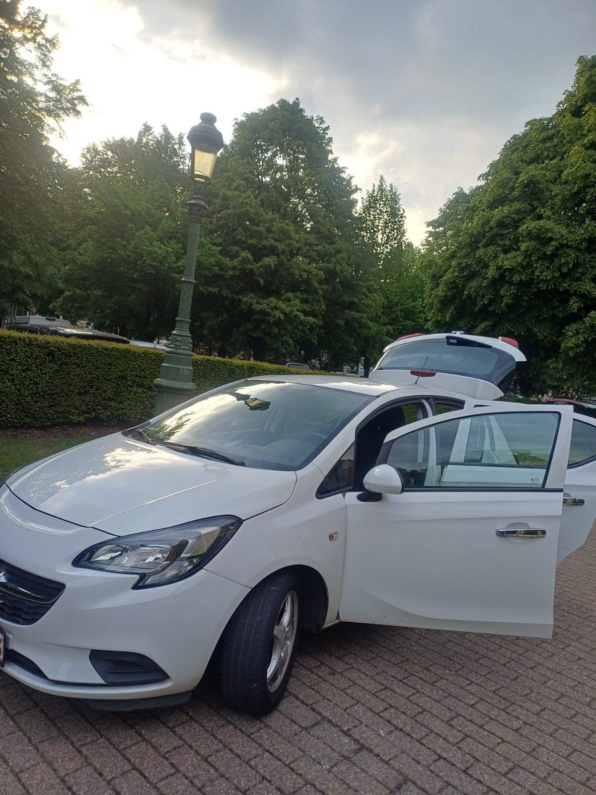 Opel corsa 1.2, Auto's, Opel, Bluetooth, Wit, Handgeschakeld, Particulier
