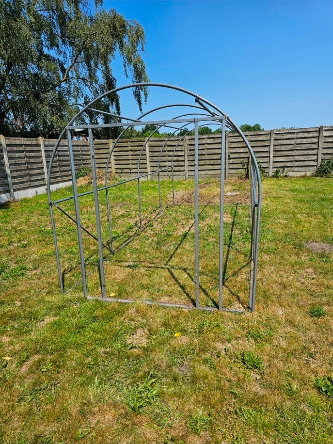 Serre 5m x 2m (reeds uit elkaar gehaald), Enlèvement