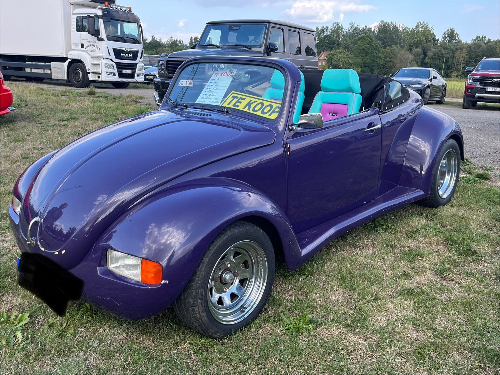 Vw kever 1302 cabriolet met carpass, Auto's, Particulier, Te koop, Cabriolet