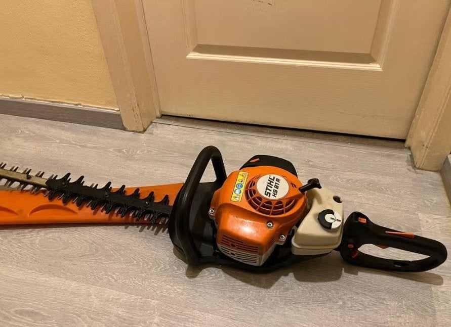 STIHL HS 81 R benzine heggenschaar – start perfect, Tuin en Terras, Ophalen, Zo goed als nieuw, Benzine, Sthil