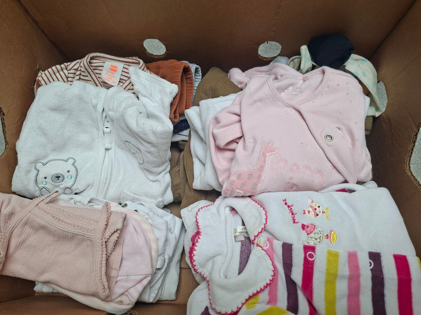 Pakket babykledij meisje 50-56, Ophalen, Maat 50