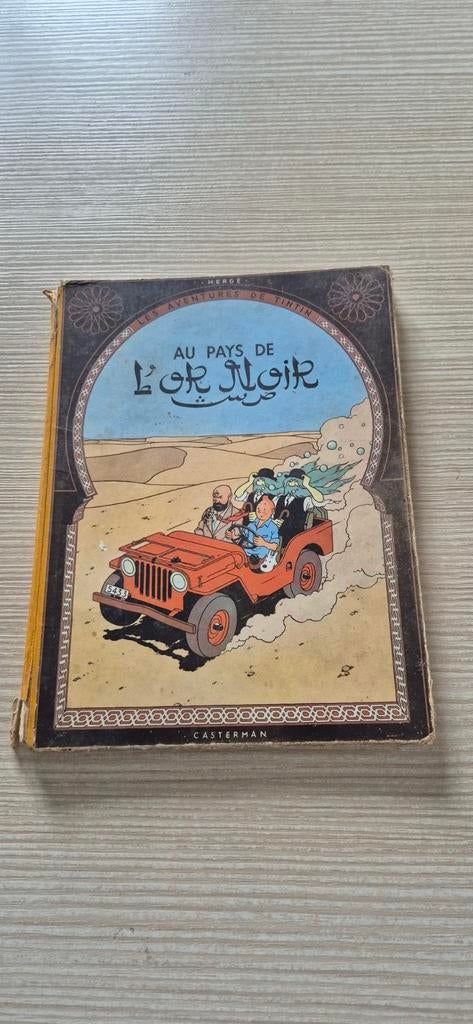 Tintin Au pays de l'or noir eo, Enlèvement ou Envoi