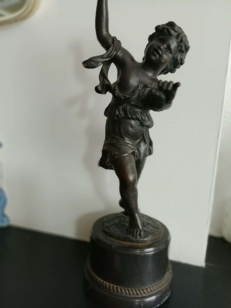 2 bronzes à vendre, Antiquités & Art, Enlèvement, Bronze
