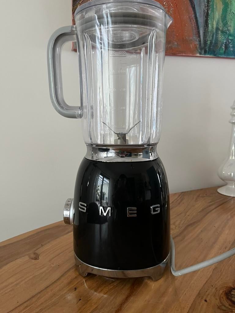 Smeg blender zwart, Electroménager, Mélangeurs, Enlèvement, Comme neuf, Mélangeur