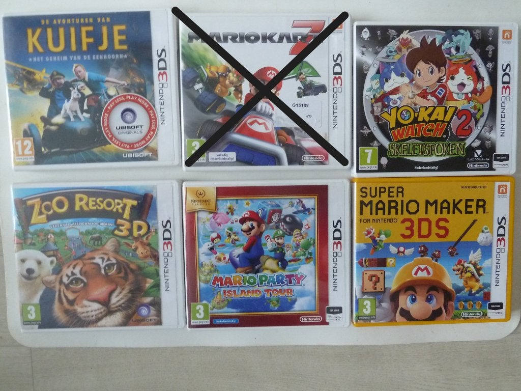 Nintendo 3 DS games, Enlèvement ou Envoi, Comme neuf
