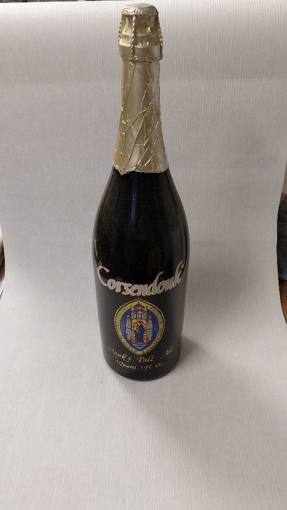 Volle bierfles Corsendonk 3 liter, Verzamelen, Biermerken, Ophalen of Verzenden, Gebruikt, Flesje(s)