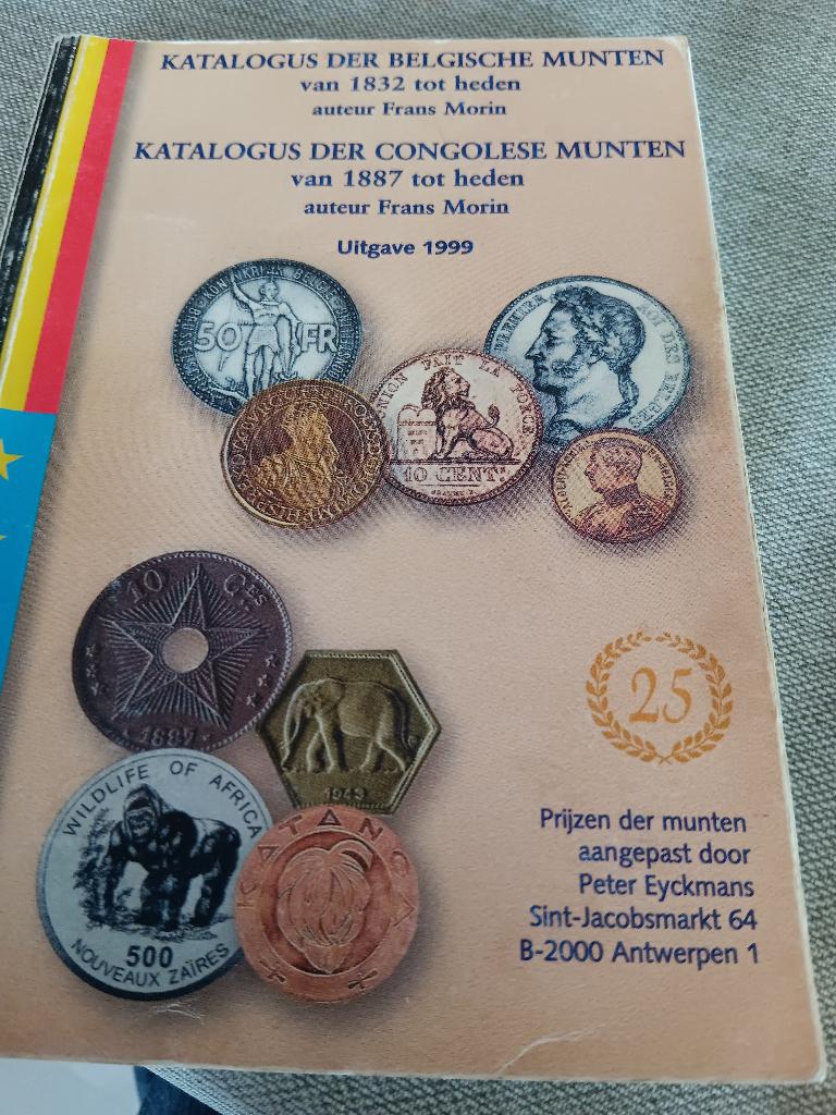 Congo belge : catalogue Congo + Belgique, Timbres & Monnaies, Monnaies | Belgique, Envoi