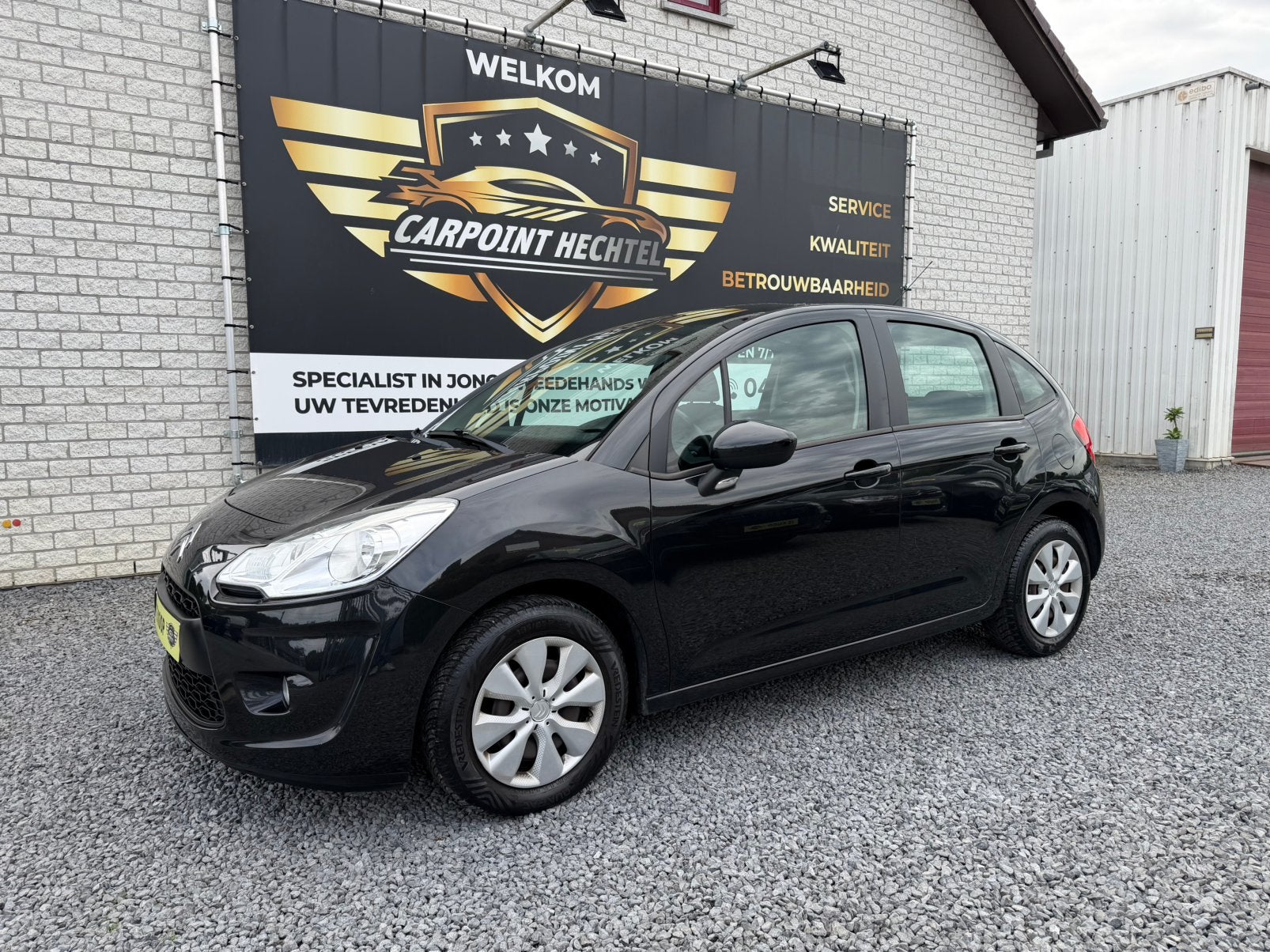 Citroen C3 1.4 hdi EXCLUSIVE 2010 gekeurd met GARANTIE !, Zwart, Airconditioning, Te koop, Stadsauto