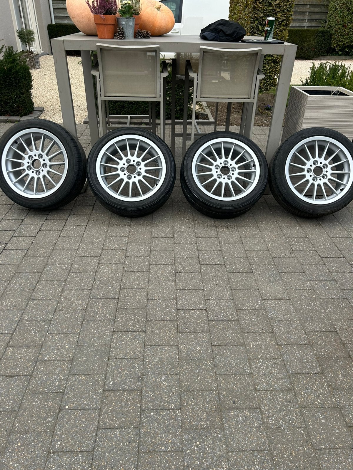 Originele bmw style 32 velgen 17’, Ophalen, Gebruikt, Banden en Velgen, 17 inch
