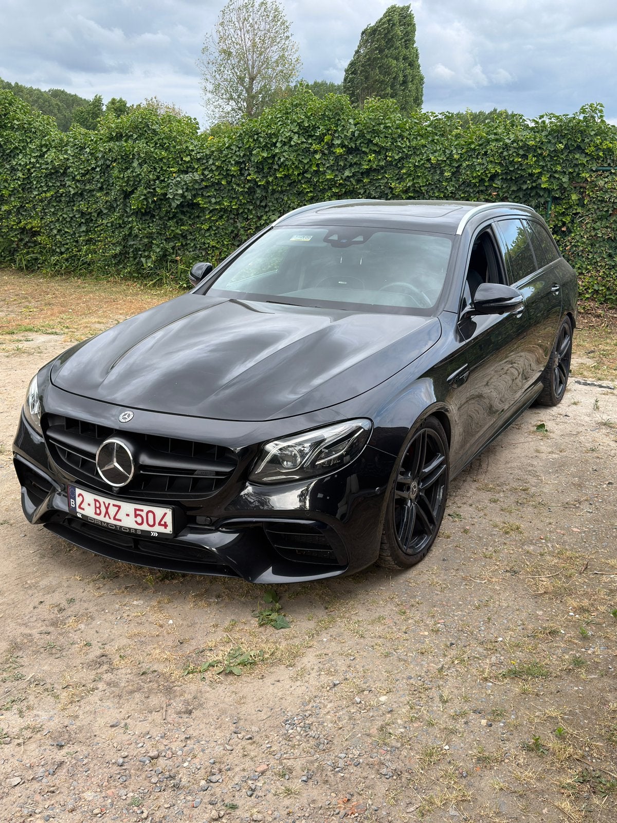 Mercedes benz e63s amg estate 2019, Auto's, Automaat, Zwart, Leder, Dealer onderhouden