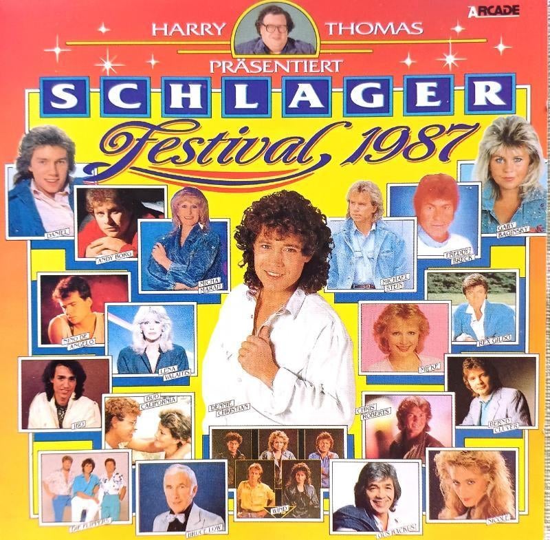 cd      SCHLAGERFESTIVAL 1987, Cd's en Dvd's, Ophalen of Verzenden, Zo goed als nieuw