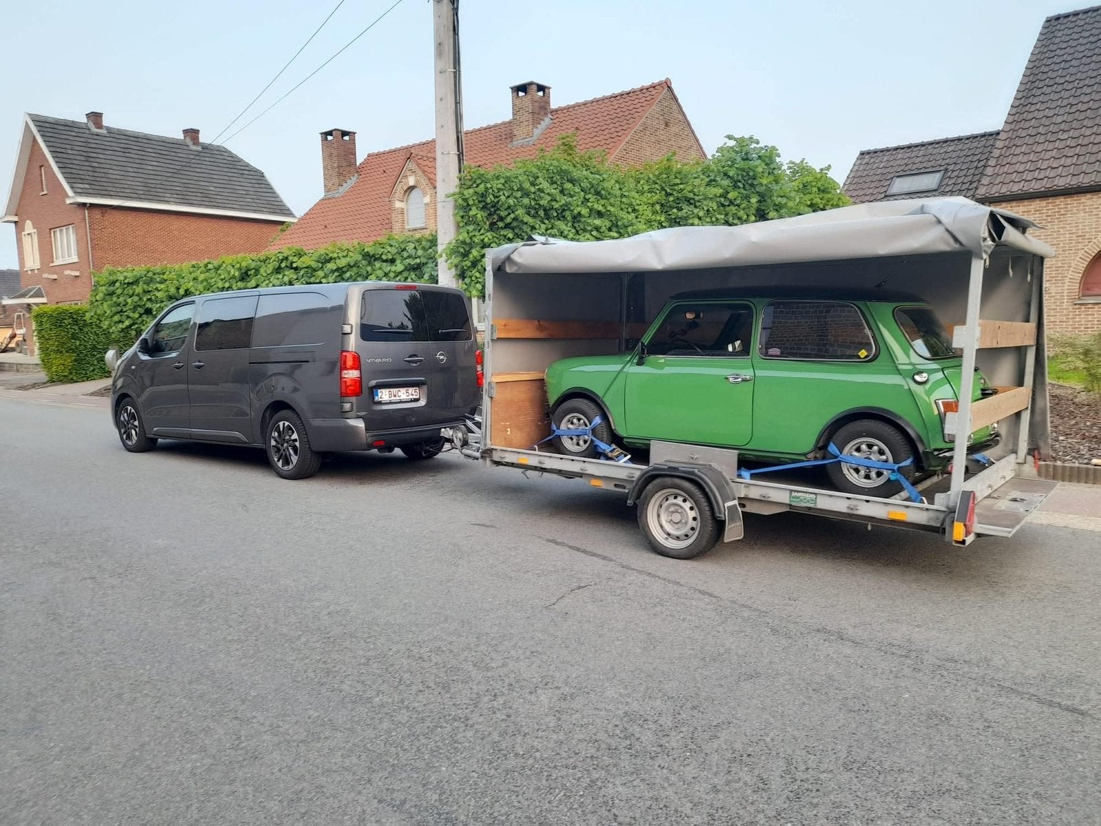 Jcs multitrailer MUL 180, Enlèvement