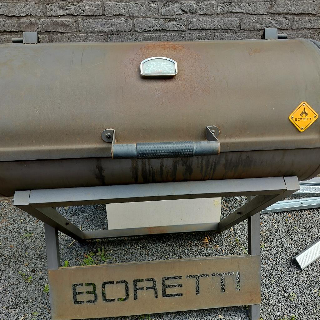 Barbecue Boretti, Tuin en Terras, Houtskoolbarbecues, Ophalen, Gebruikt, Boretti, Met accessoires