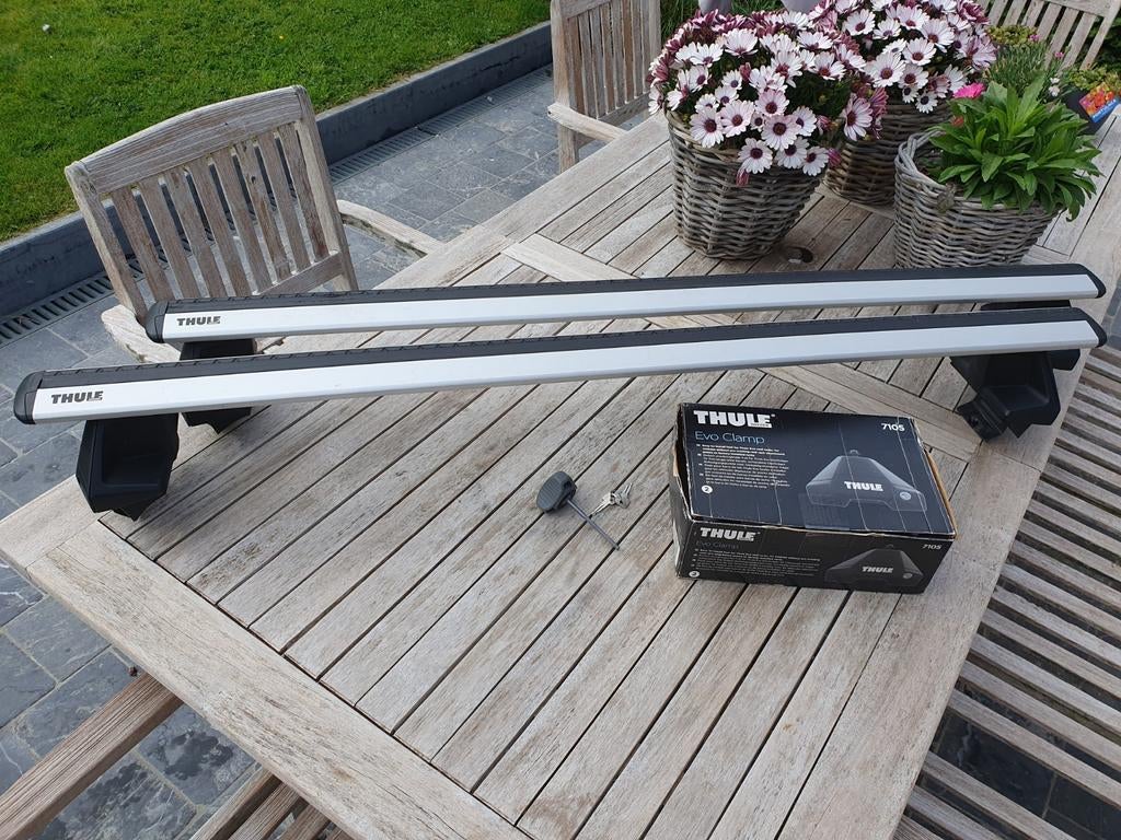 Thule Evo Clamp 7105 dakdragerset met WingBar Evo 127, Ophalen