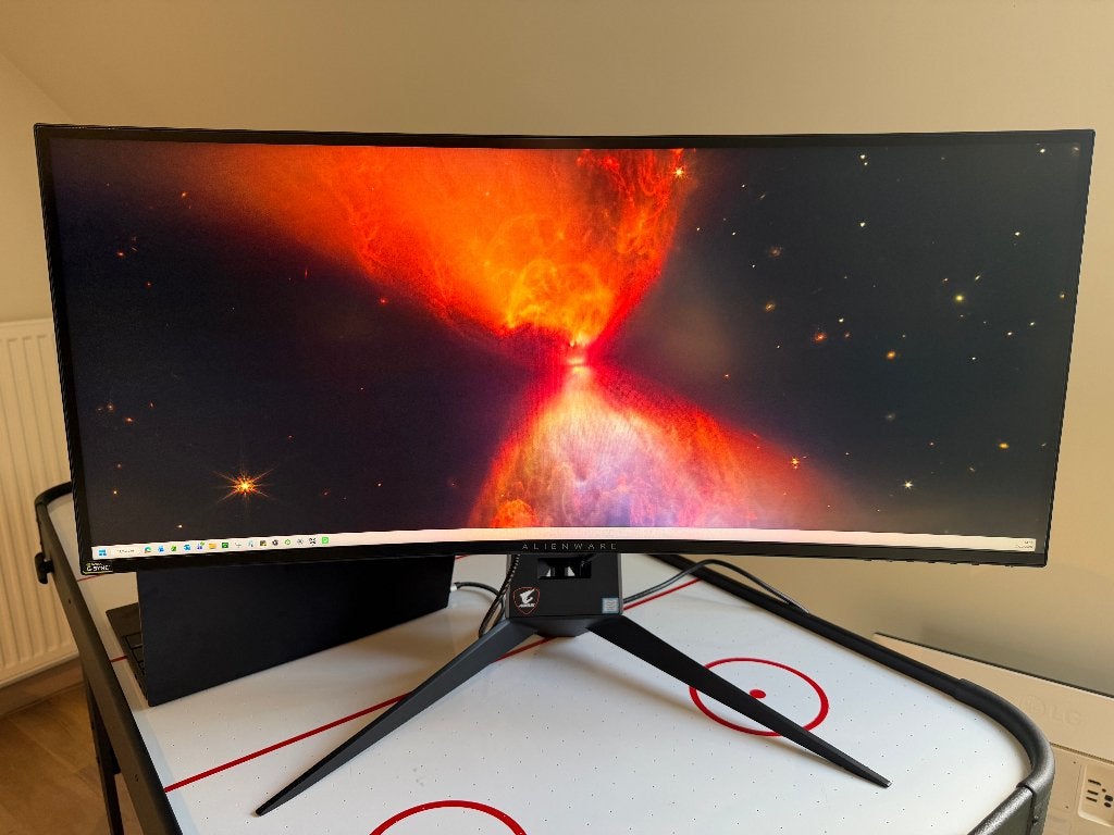 34" Alienware AW3418DW, Gebruikt, Alienware, DisplayPort, Overige resoluties