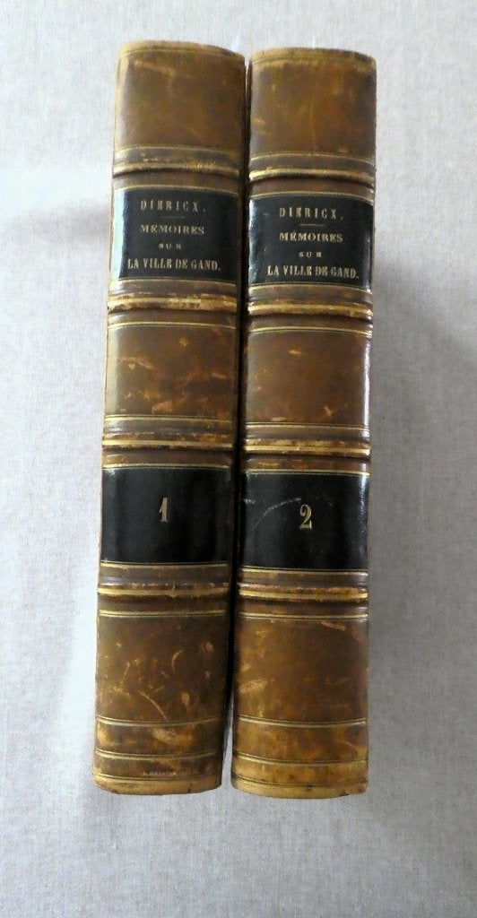 Mémoires sur la ville de Gand - Diericx - 1815, Antiek en Kunst, Ophalen of Verzenden