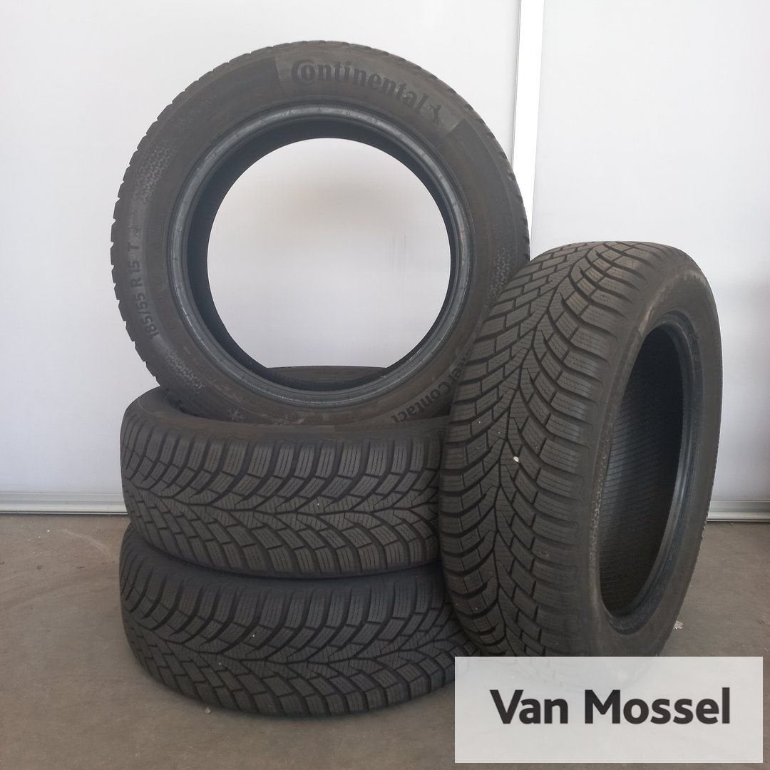 Continental Wintercontact TS870 185/55/R15 82T, Gebruikt, -, Band(en), -