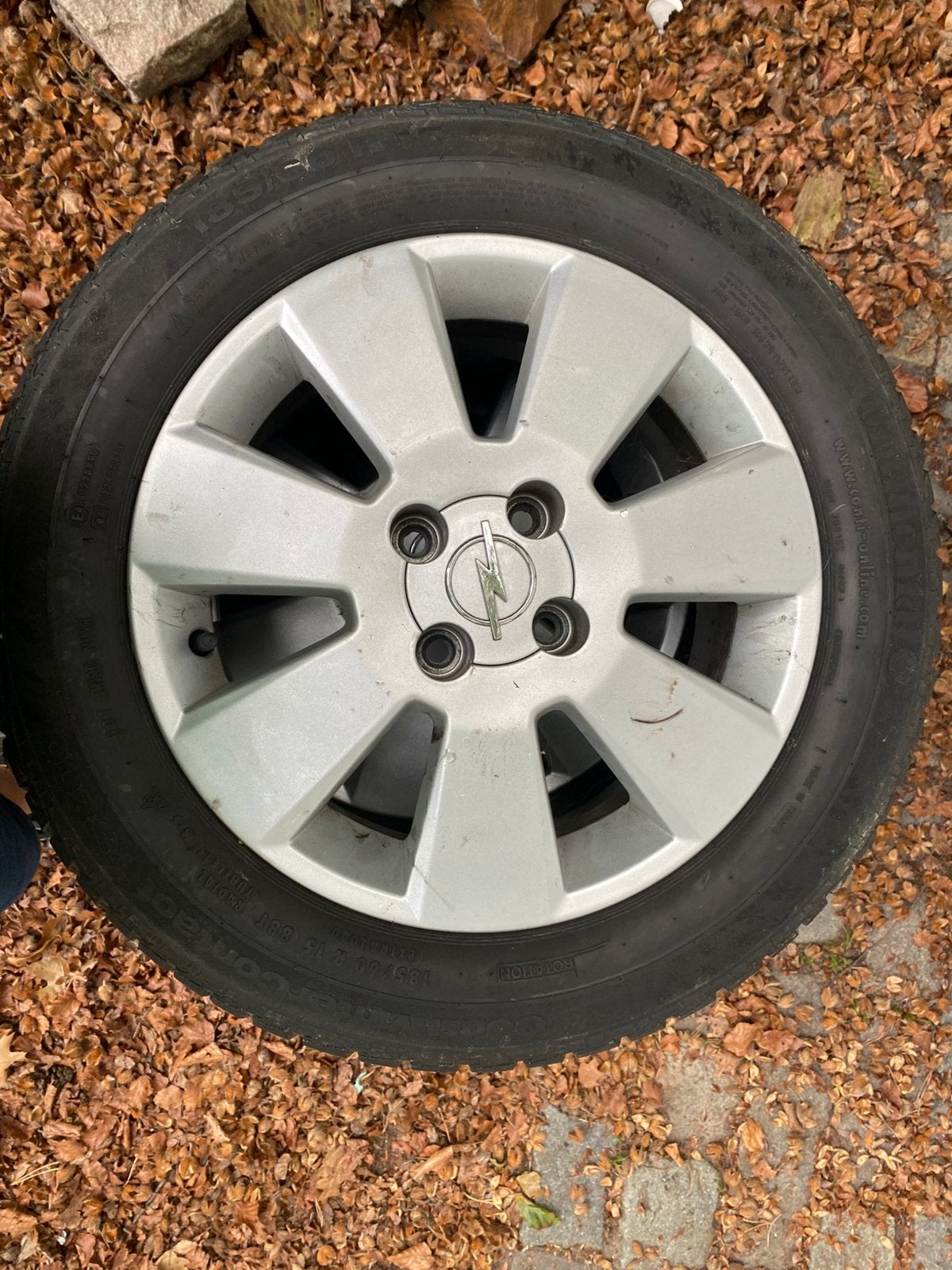 Winterbanden op velg voor Opel corsa D en E, Auto-onderdelen, Ophalen, Winterbanden