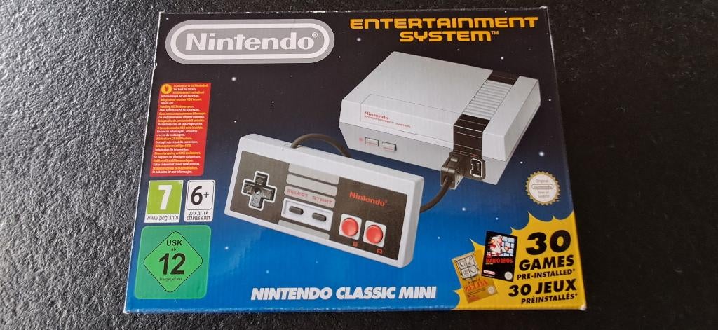 Console Nintendo Classic Mini NIEUW, Games en Spelcomputers, Spelcomputers | Nintendo NES, Ophalen of Verzenden, Nieuw