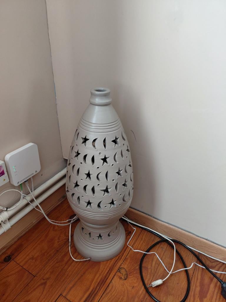 Oosterse lamp voor 15 euro, Ophalen