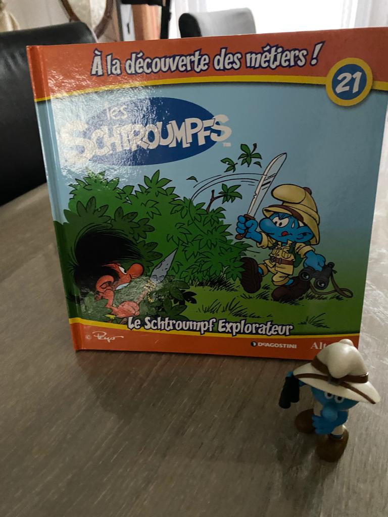 Le Schtroumpfs Explorateur, Enlèvement, Neuf, Autres Schtroumpfs, Bande dessinée